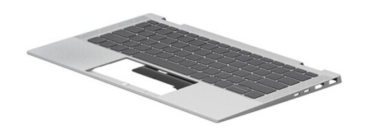 Hp Privacy - Erstatningstastatur For Bærbar Pc - Bakbelysning - Tysk - Med Toppdeksel - For Elitebook X360 1040 G7 (Without Wwan)