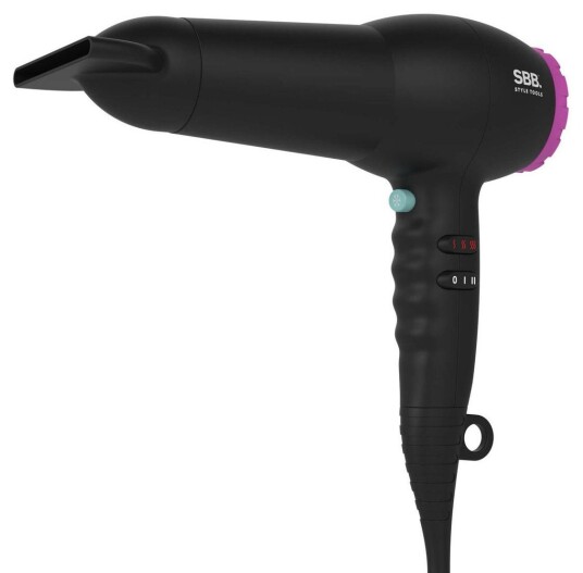 Sbb Big Blowout HÃ¥rtÃ¸rrer 2200W Sort Argan & Makadamia