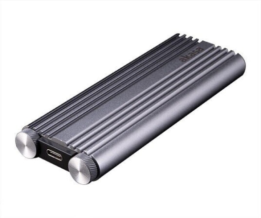 Akasa USB-C-harddiskkabinett for SSD Akasa USB-C-harddiskkabinett for SSD