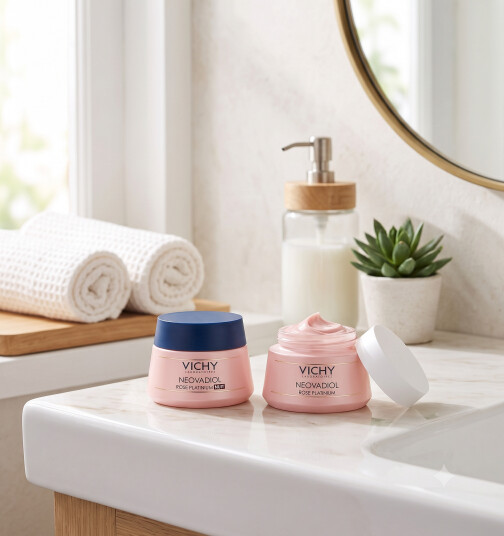 Vichy Neovadiol Rose Platinium Night 50ml og dagkrem Vichy Neovadiol Rose Platinium Night 50ml og dagkrem
