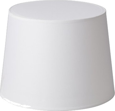 Lampeskjerm Emma Cabana Høyde 22,0 Cm Hvit