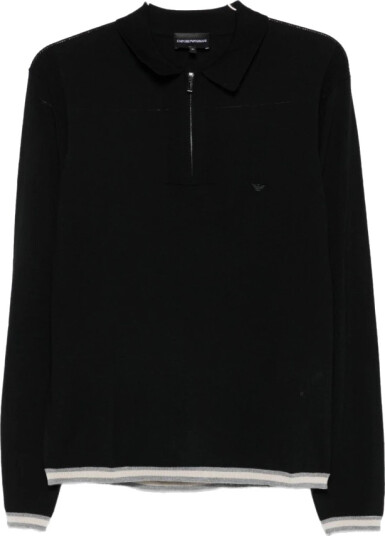 Emporio Armani Herre Topper Svart M,