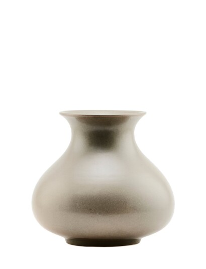 House Doctor Santa Fe Vase Brown SHELLISH MUD H16.5CM