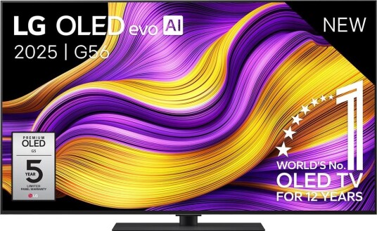 LG OLED 55" G5 AI 4K Smart TV 165Hz Dolby Atmos OLED55G56LS