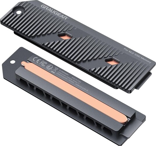 Graugear SSD M.2 NVMe Heatsink for PS5 Slim/Pro G-PS5HS05+