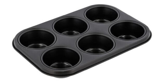Blomsterbergs Muffinsform 6 stk 27x18,5x3 cm stål Blomsterbergs Muffinsform 6 stk 27x18,5x3 cm stål