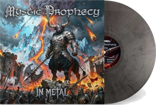 Mystic Prophecy In Metal Limited Edition Vinyl Silver Marble