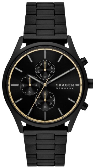 Skagen Herreklokke SKW6910 Holst Chronograph Sort/Stål Ø42 mm