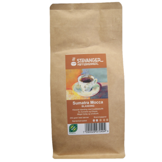 Mocca-Sumatra, 250g økologisk