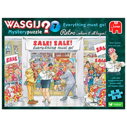 Wasgij Puslespill 1000 Wasgij Must Go