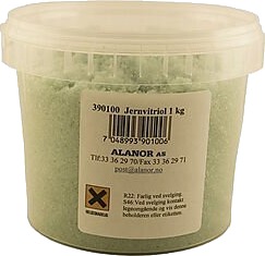 Alanor jernvitrol 1 kg Alanor jernvitrol 1 kg