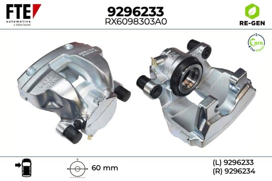 FTE 9296233 Bremsecaliper FTE 9296233 Bremsecaliper