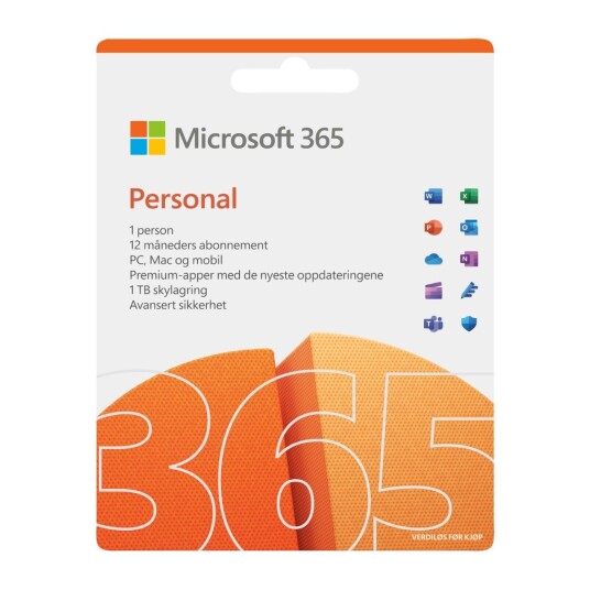 MICROSOFT 365 PERSONAL PROGRAMVARE MICROSOFT 365 PERSONAL PROGRAMVARE