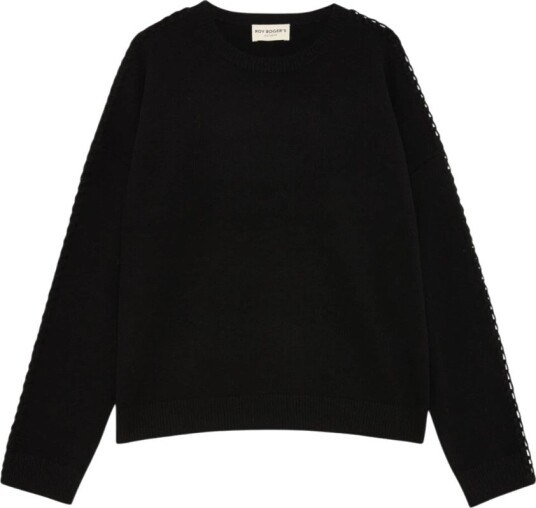 Roy Roger's Dame Strikkevarer Svart S,