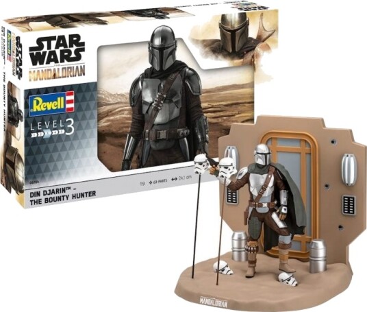 Revell 1/9 Mandalorian Dusørjeger Samlefigur Modellbygging