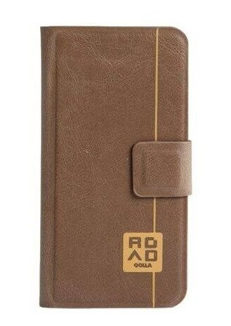 Golla Slim Flip-deksel for iPhone 6 Plus - Taupe med kredittkortlomme