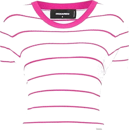 Dsquared2 Dame Topper Hvit M,