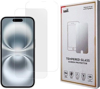 iPhone 17 Saii 3D Premium Beskyttelsesglass - 2 Stk.