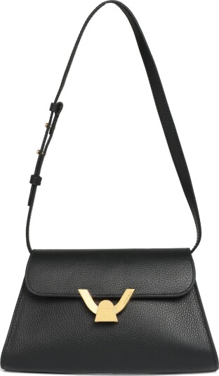 Coccinelle Dew Small Shoulder Bag   Black   ONE SIZE