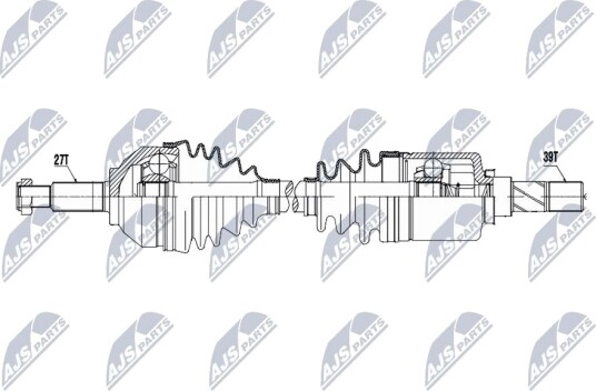 Nty Drivaksel NTY NPW RE 220