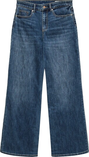 Vero Moda Jeans vmOlivia Stretch HR Wide Blå
