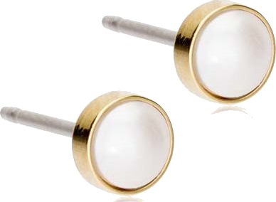 Blomdahl GT Bezel Pearl 5 mm White