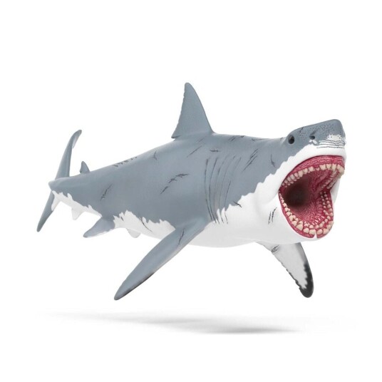 Schleich Megalodon Dinosaurusfigur 28,5 cm i Plast