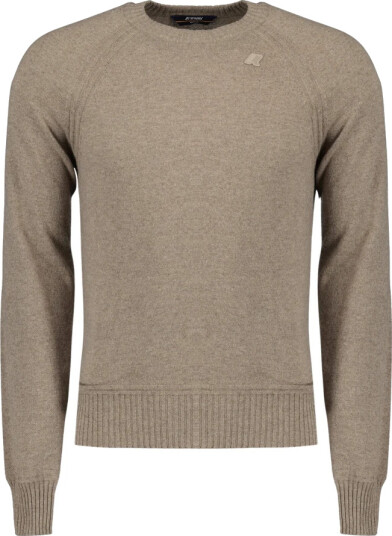 K Way Herre Strikkevarer Beige L,