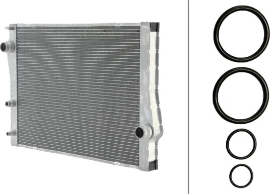 HELLA 8MK 366 301 781 Radiator motorkjøling HELLA 8MK 366 301 781 Radiator motorkjøling