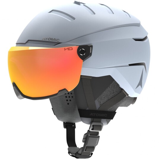 Atomic Savor GT Amid Visor HD Skihjelm med Visir Grey 55-59cm Atomic Savor GT Amid Visor HD Skihjelm med Visir Grey 55-59cm