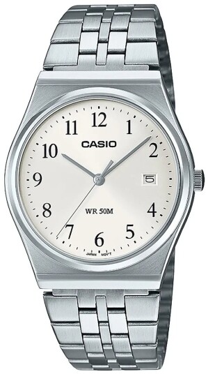 Casio Dameklokke MTP B145D 7BVEF Standard Sølvfarget/Stål Ø35 mm