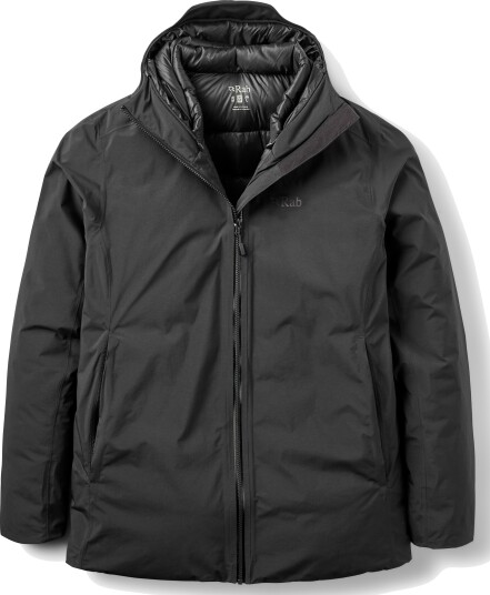 RAB Valiance Jacket Herre Black XL