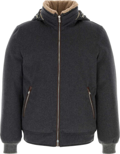 Brunello Cucinelli Herre Jakker Grå L,