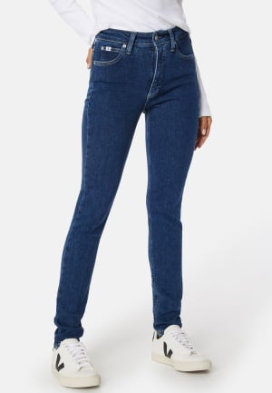 Calvin Klein Jeans High Rise Skinny Jeans 1A4 Denim Medium 25/30 Calvin Klein Jeans High Rise Skinny Jeans 1A4 Denim Medium 25/30