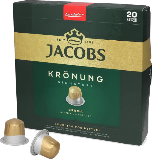 Jacobs | Krönung Crema 20 kapsler til Nespresso®