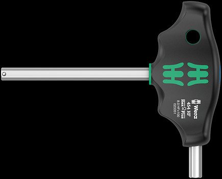 Wera 05023355001, Hex-Nøkkel Med T-Grep, Metrisk, 1 Stykker, 10 Mm, 20 Cm, 2 Cm