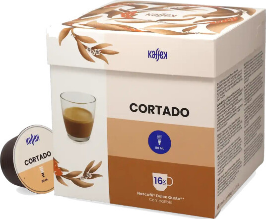 KaffeK | Cortado 16 kapsler til Dolce Gusto