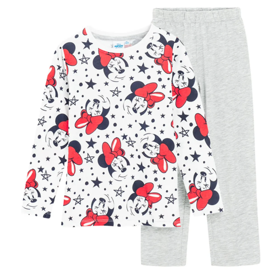 Minni Mus Pysjamas - 128 / 8 år - Barn - Gutt/Jente - 60% bomull/40% polyester