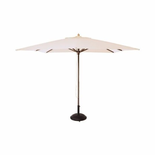 Ibiza parasoll, offwhite 3 x 3