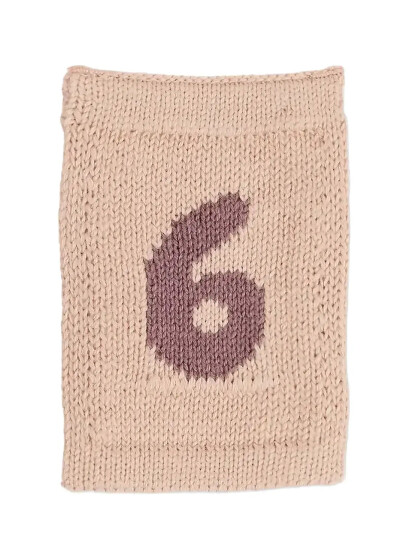 Smallstuff Strikket Flagg 6 Rose Pink One Size