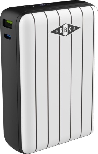Dacota Platinum RBK Collection 2026 Powerbank 20000mAh 40W Hvit/Svart
