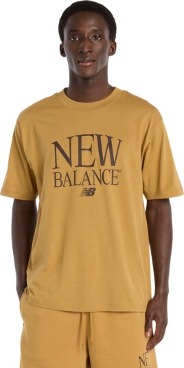 New Balance Reimagined Graphic T Shirt Brown M New Balance Reimagined Graphic T Shirt Brown M