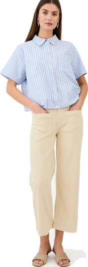 Pieszak Pd Birkin Paris 70S Culotte Jeans P Beige 26 x 28