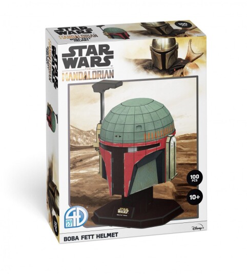 Star Wars 3d Puslespill 149 Brikker Boba Fett Helmet