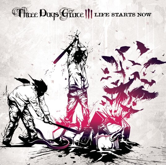 Three Days Grace  Life Starts Now  LP/Vinyl