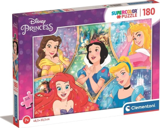 Clementoni 180 Stk Puslespill Kids Disney Princess