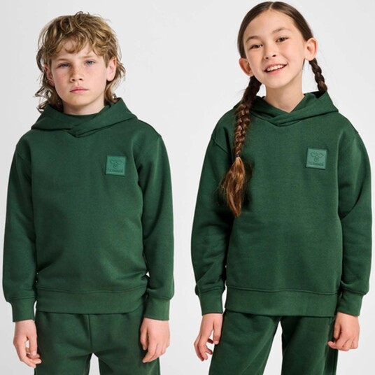 Hummel Clean hettegenser til barn Dark Green (110) 110