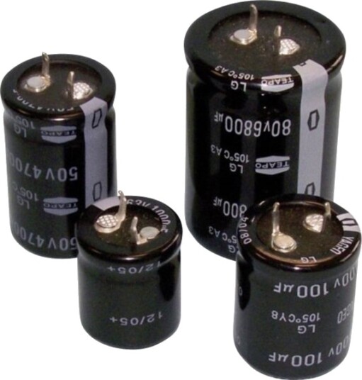 Teapo Slg109m063s1a5t50k Elektrolyttkondensator Snapin 10 Mm 10000 Μf 63 V 20 % Ø X H 35 Mm X 50 Mm 1 Stk Teapo Slg109m063s1a5t50k Elektrolyttkondensator Snapin 10 Mm 10000 Μf 63 V 20 % Ø X H 35 Mm X 50 Mm 1 Stk
