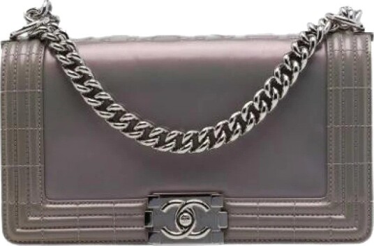 Chanel Vintage Dame Pre owned Grå ONE SIZE,