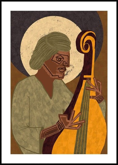 MUSICIAN GUY IX Poster Plakat / 30x40cm MUSICIAN GUY IX Poster Plakat / 30x40cm